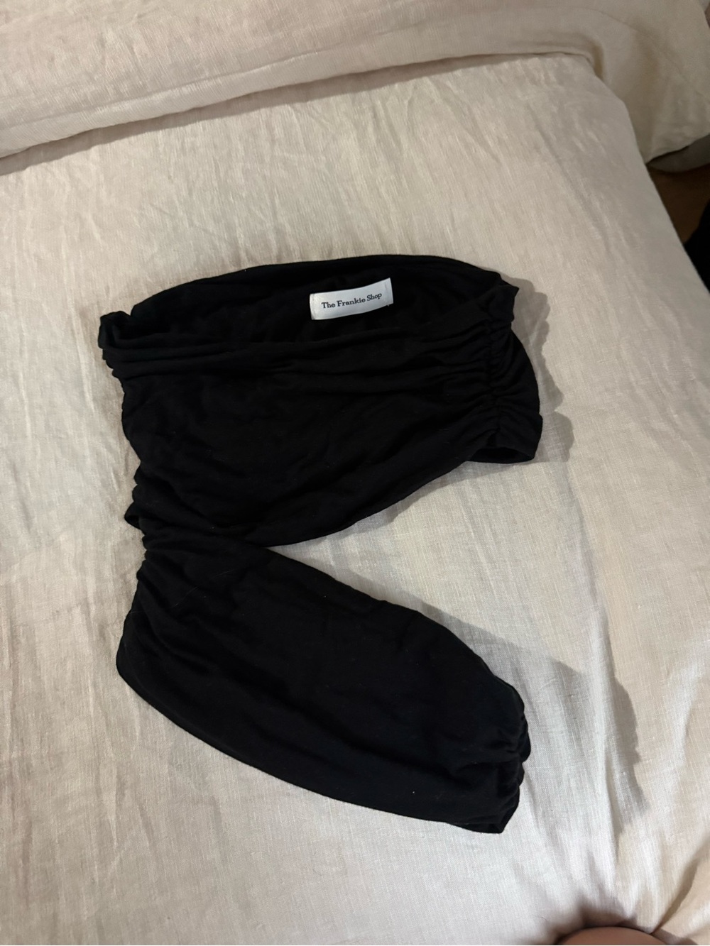 The Frankie Shop Black tube top